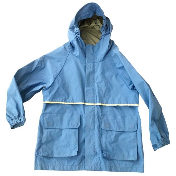 Pro Rainer Kids Raincoat Rain Jacket Blue Vent Fishing Boys Girls Kids Small 8 - Picture 1 of 11